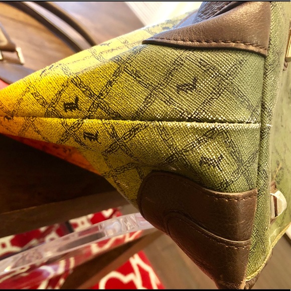 L.A.M.B. Westfield Shopper Ombré Rasta Tote!!! - Picture 3 of 8